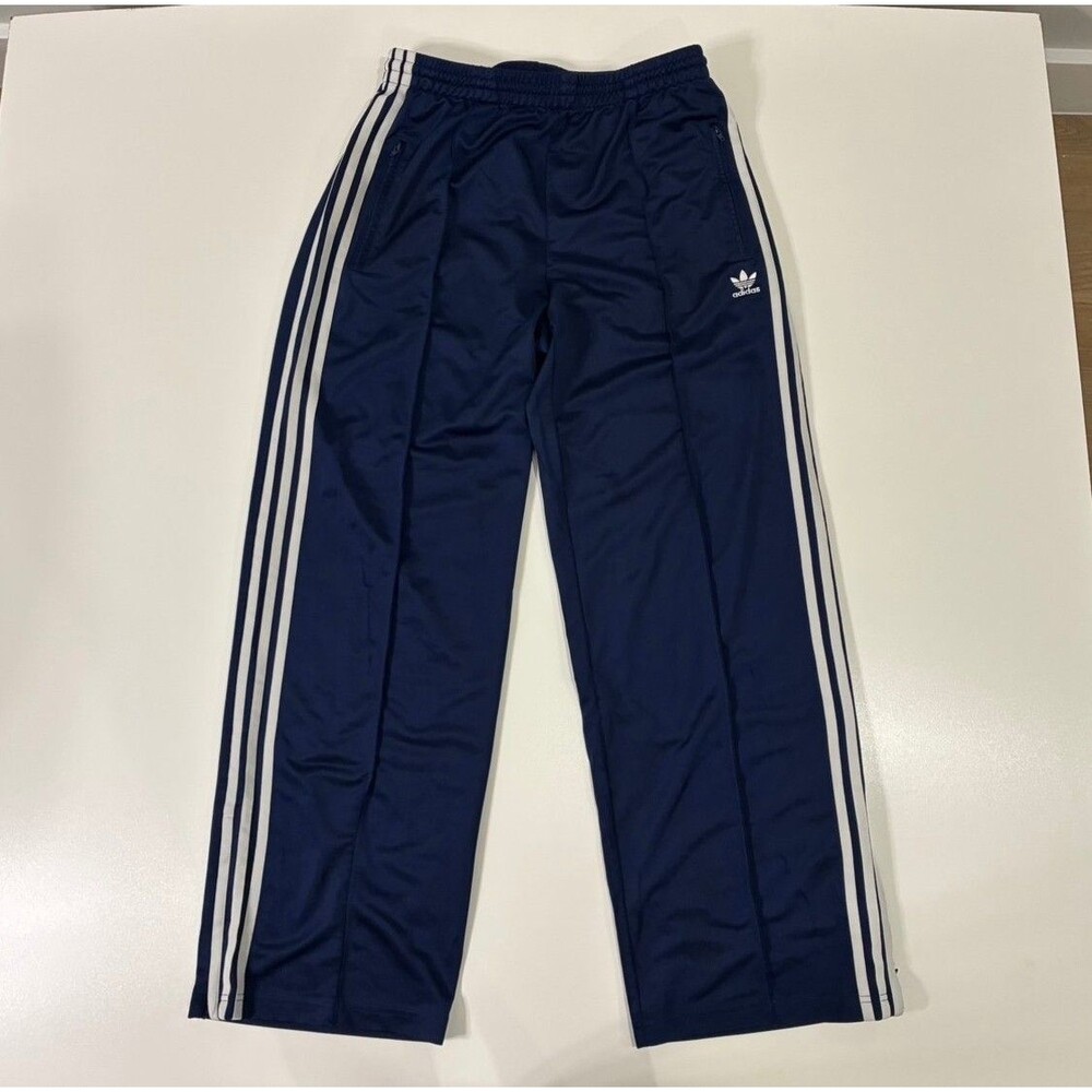 Adidas Originals Trefoil 3-Stripes Track Pants Navy Blue White M